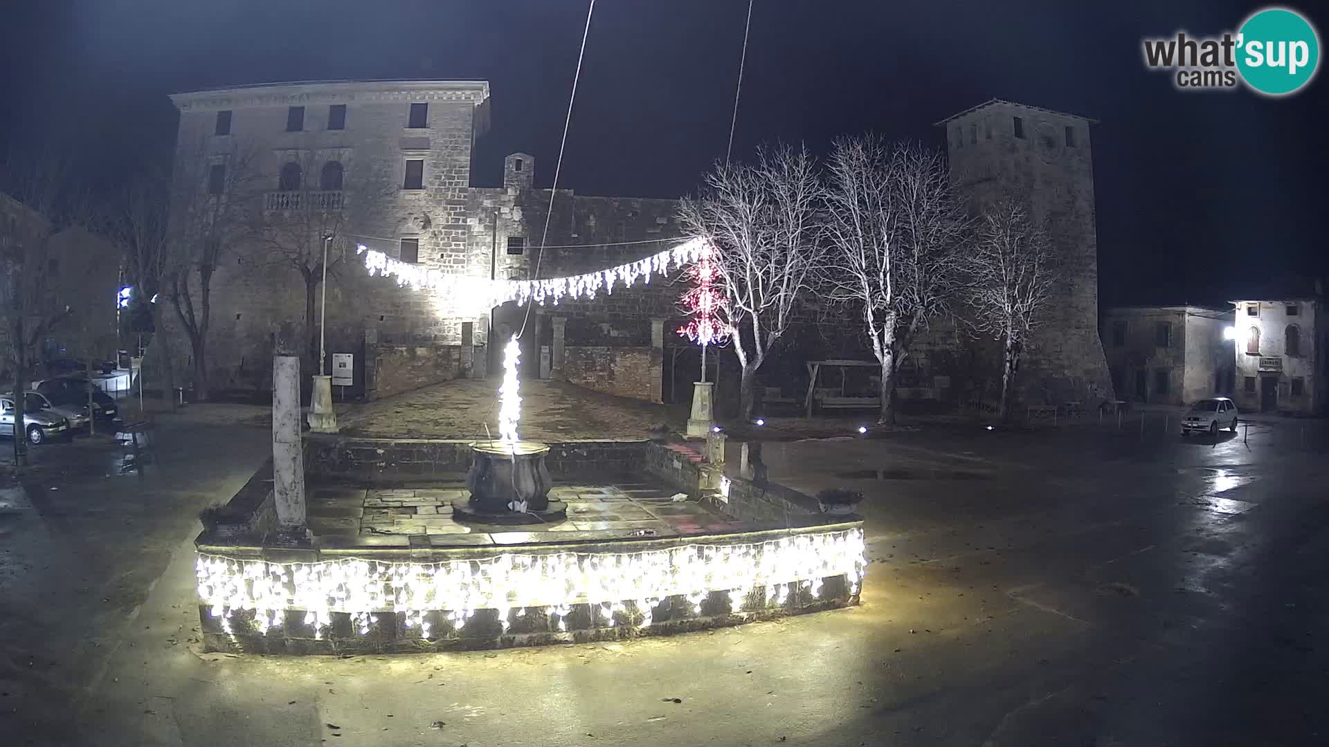 Webcam Svetvinčenat – the Castle and well – Istria – Croatia