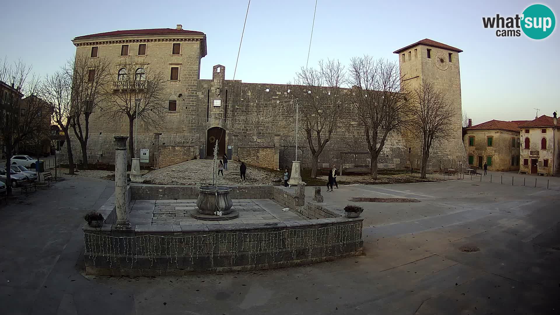 Webcam Svetvinčenat – the Castle and well – Istria – Croatia