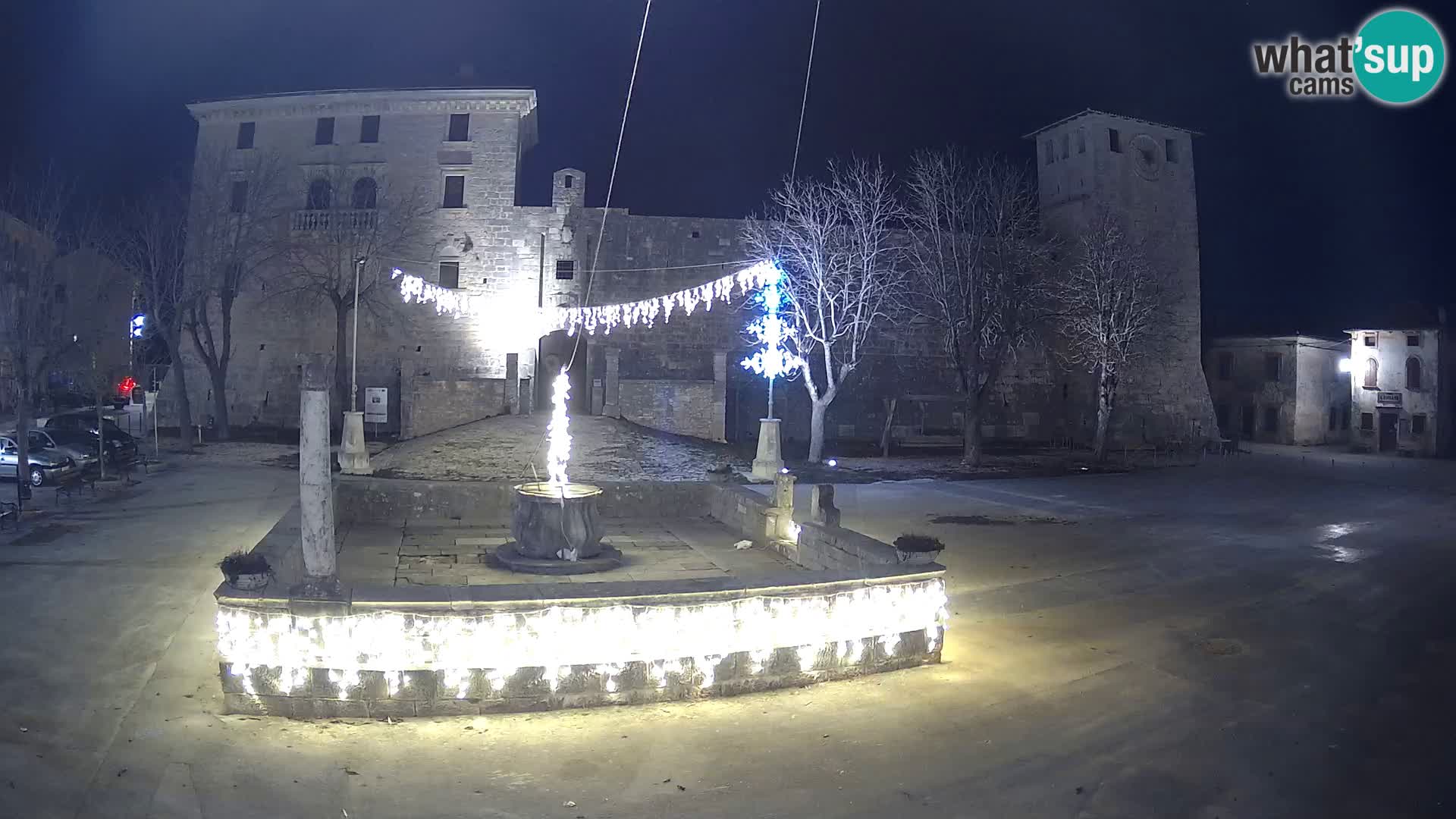 Webcam Svetvinčenat – the Castle and well – Istria – Croatia