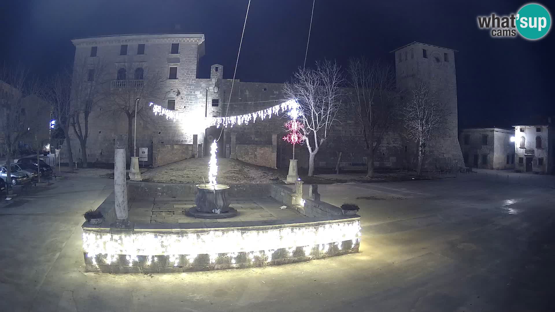 Webcam Svetvinčenat – el castillo y el pozo – Istria – Croacia