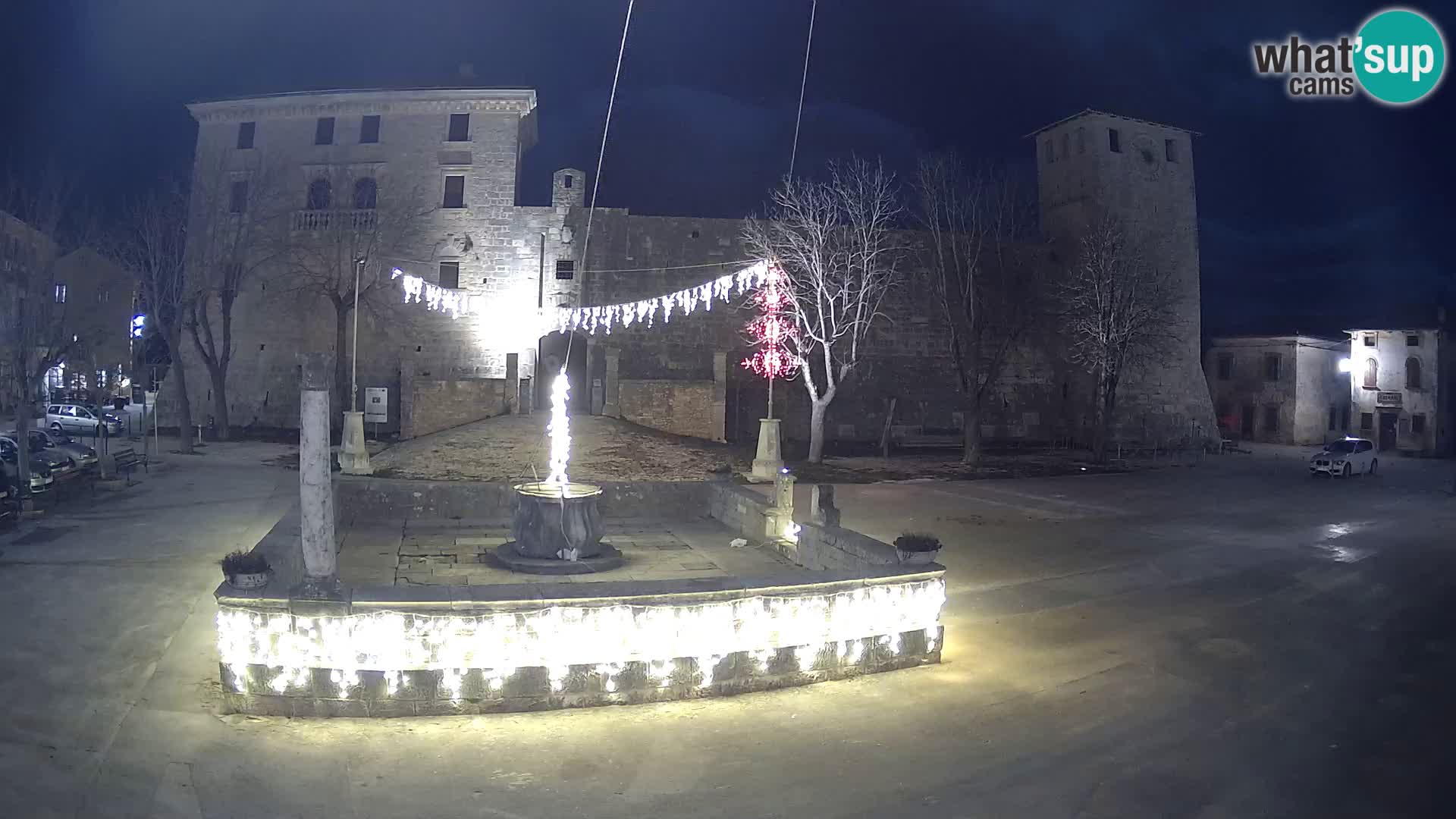 Webcam Svetvinčenat – the Castle and well – Istria – Croatia