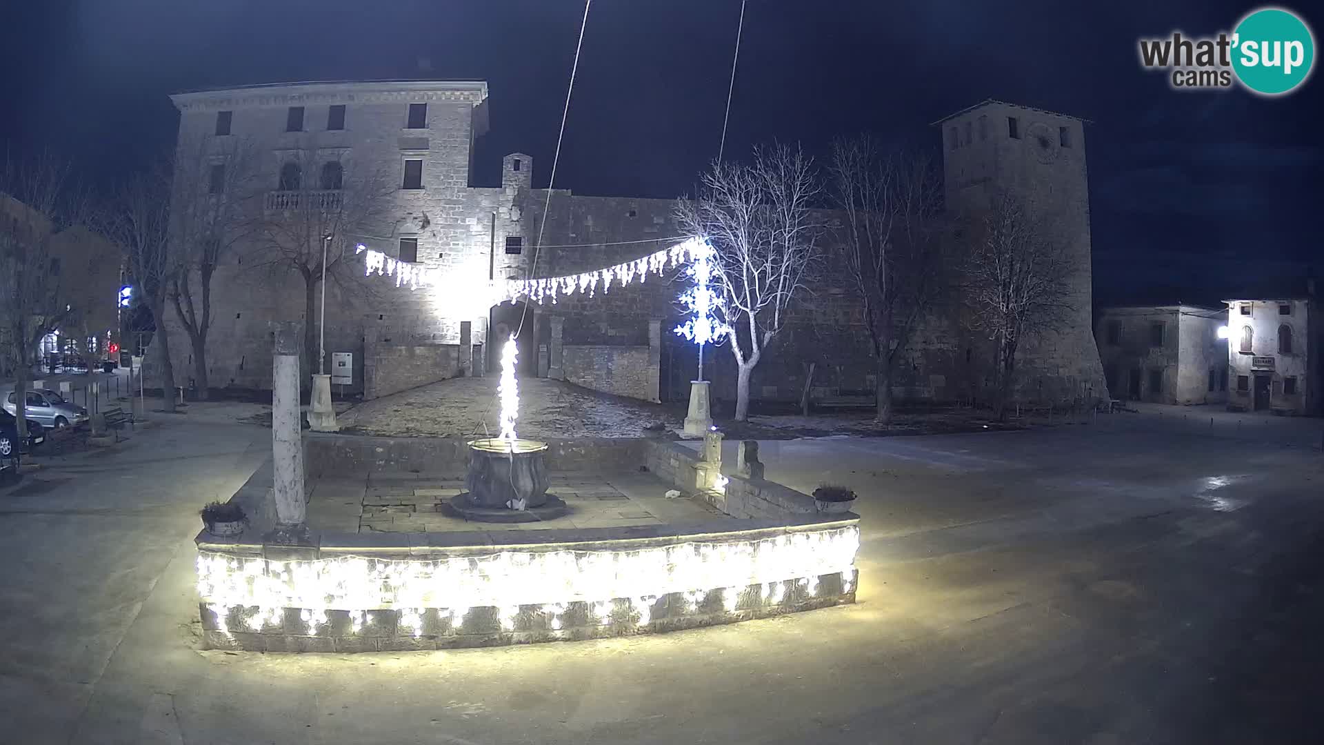 Webcam Svetvinčenat – the Castle and well – Istria – Croatia