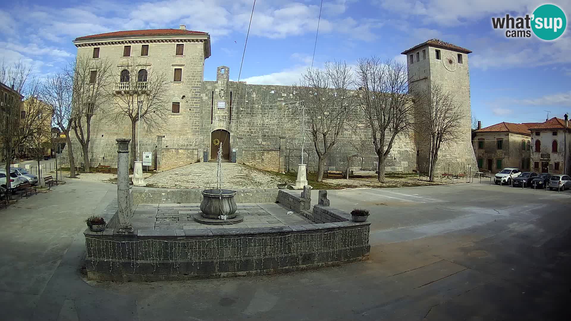 Webcam Svetvinčenat – the Castle and well – Istria – Croatia