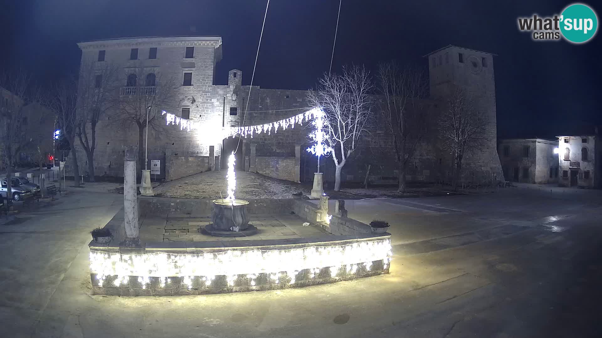 Webcam Svetvinčenat – the Castle and well – Istria – Croatia