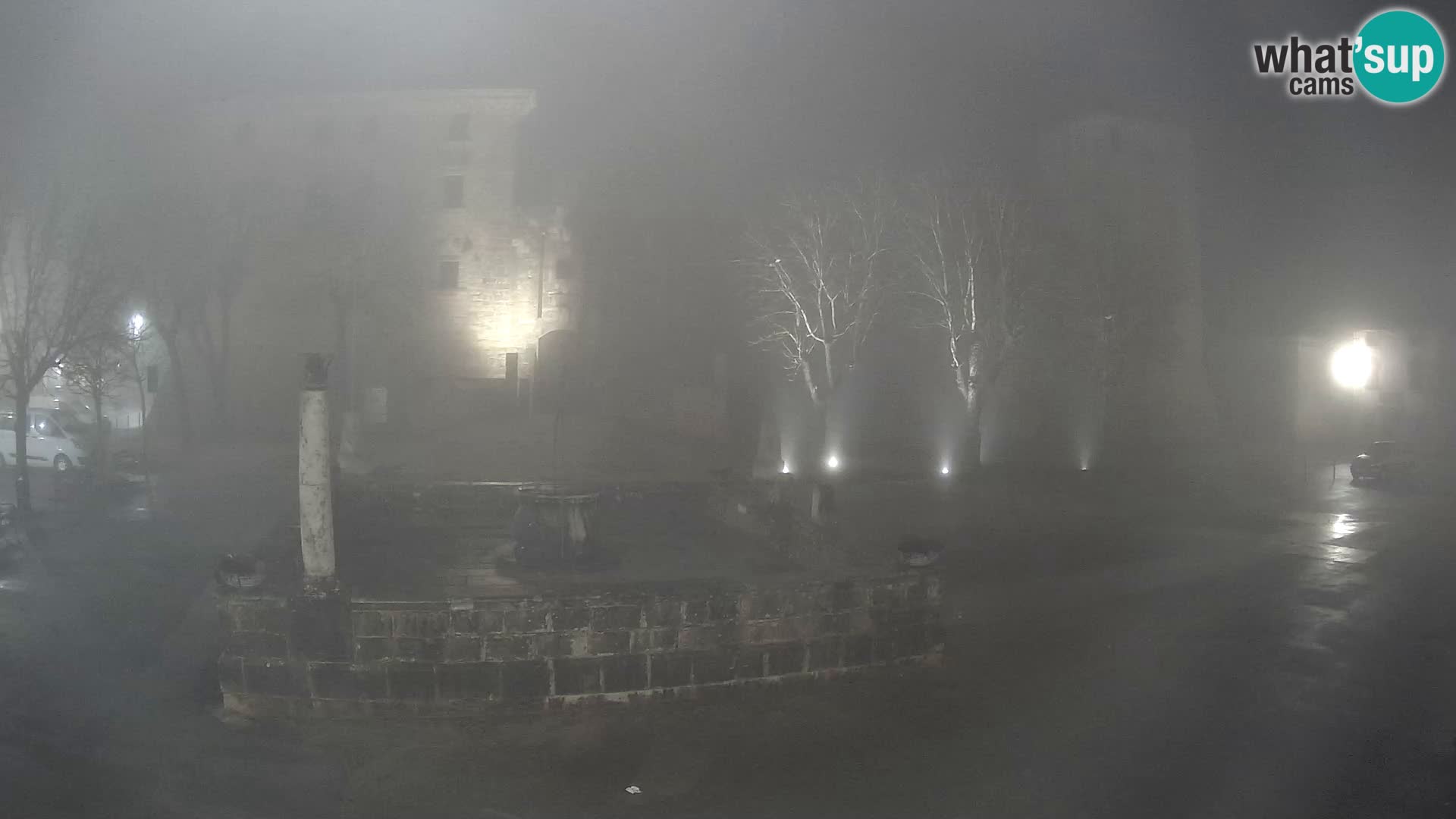 Webcam Svetvinčenat (Sanvincenti) – il castello e il pozzo – Istria – Croazia