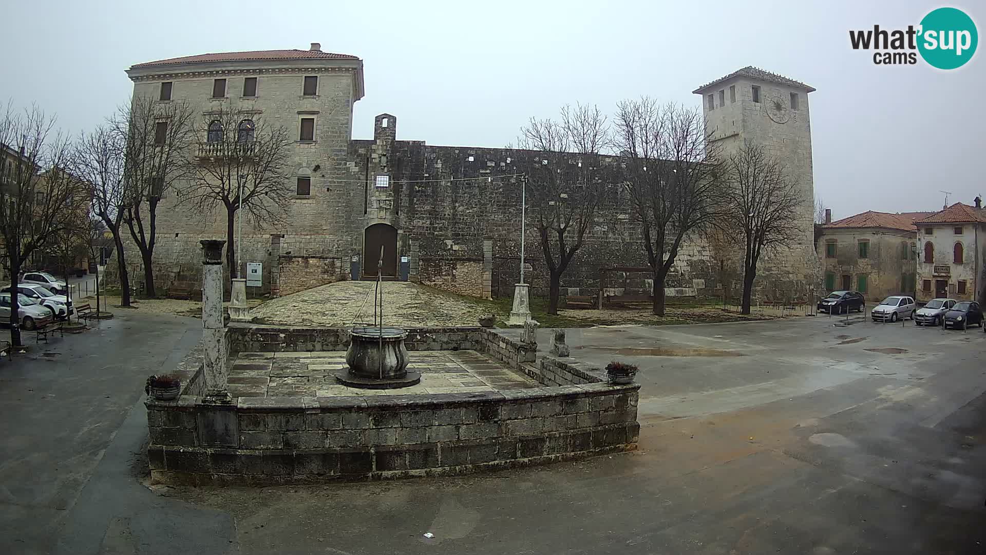 Webcam Svetvinčenat – the Castle and well – Istria – Croatia