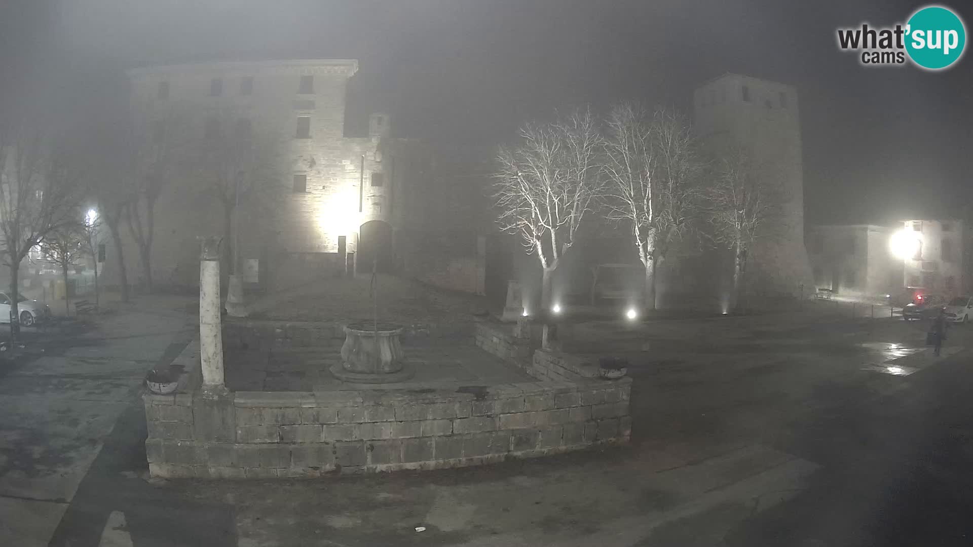 Webcam Svetvinčenat – el castillo y el pozo – Istria – Croacia