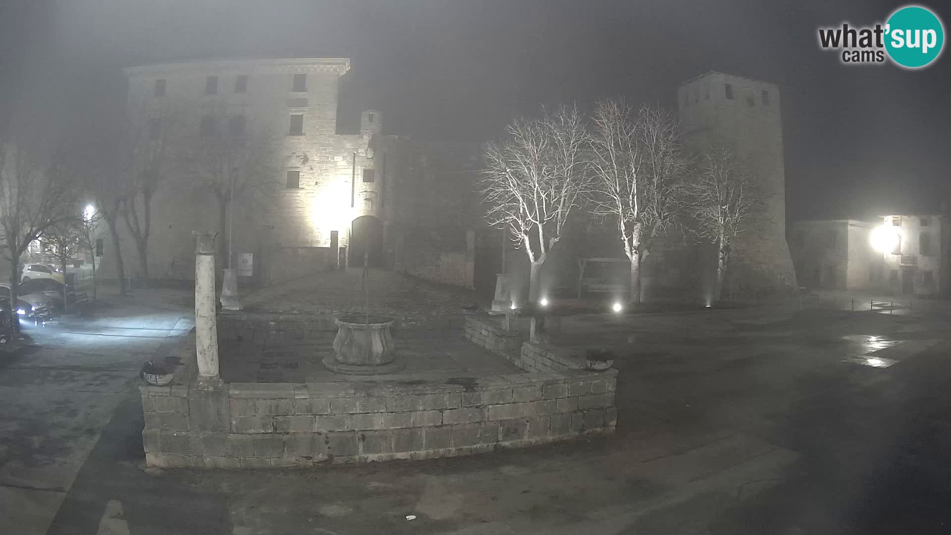 Webcam Svetvinčenat – el castillo y el pozo – Istria – Croacia