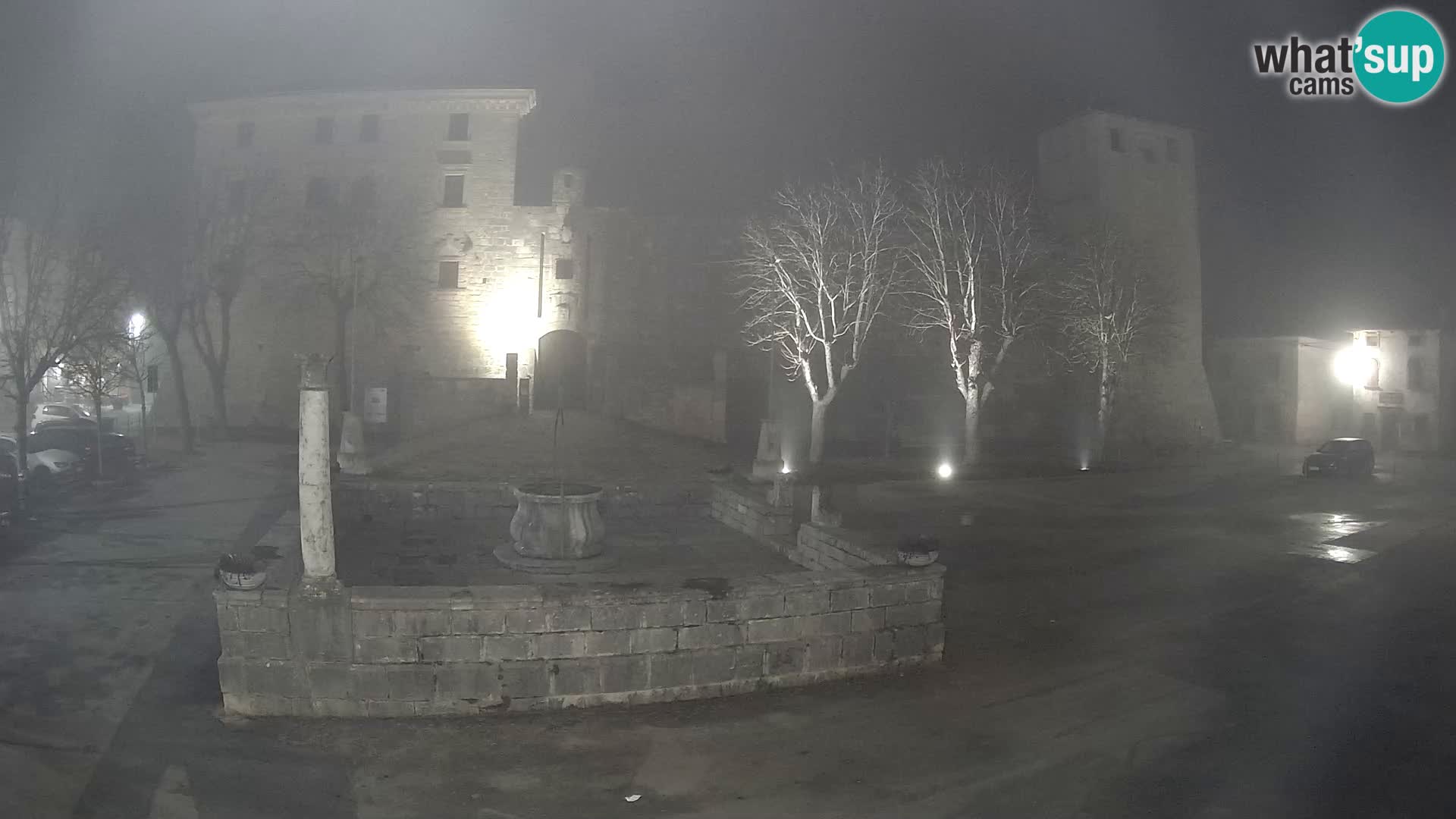 Webcam Svetvinčenat – el castillo y el pozo – Istria – Croacia