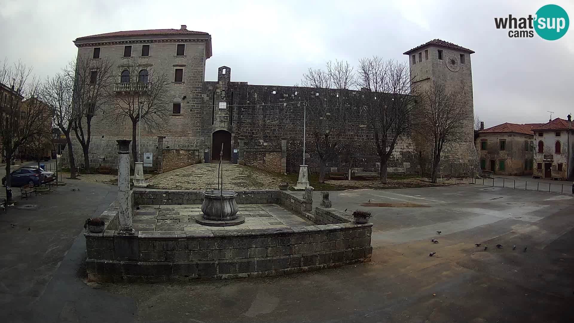 Webcam Svetvinčenat – the Castle and well – Istria – Croatia