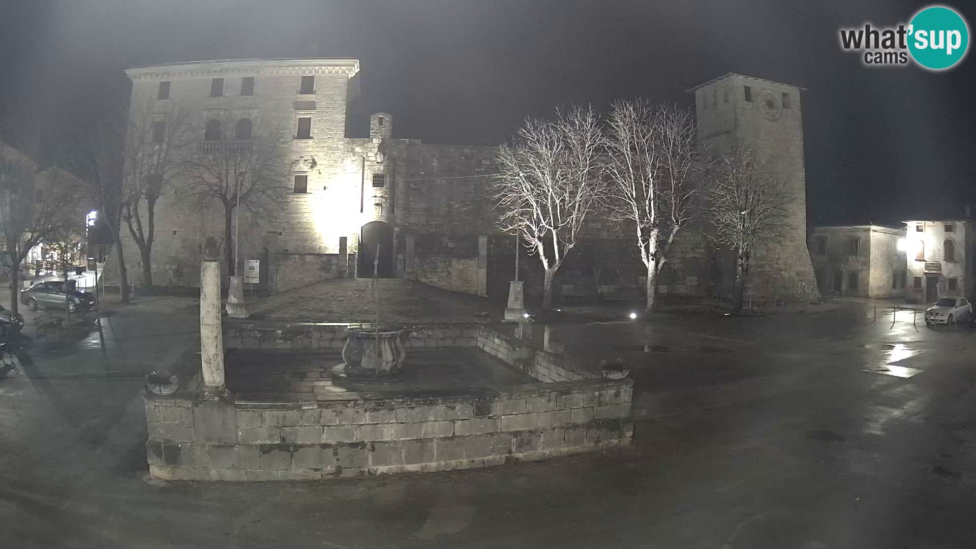 Webcam Svetvinčenat – el castillo y el pozo – Istria – Croacia