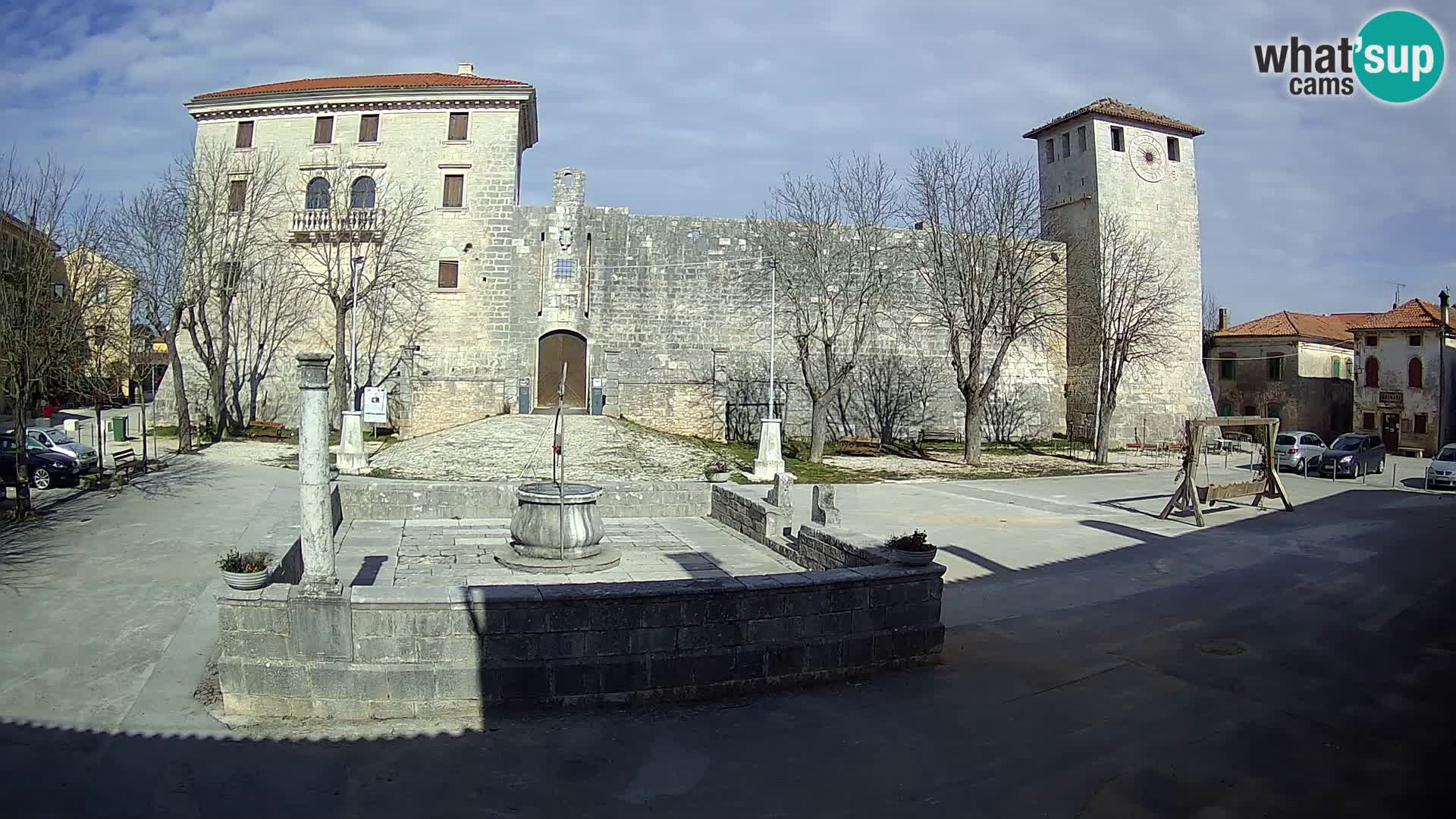 Webcam Svetvinčenat – the Castle and well – Istria – Croatia