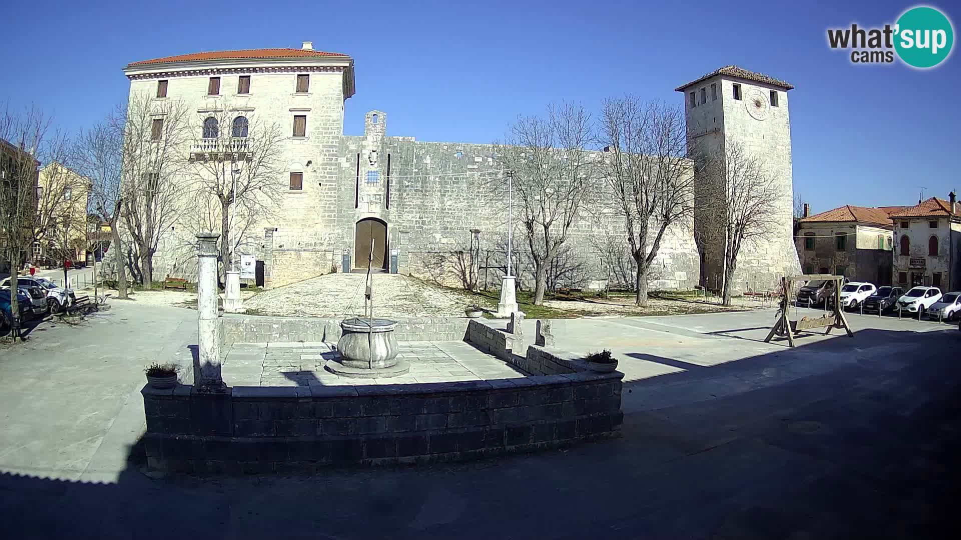 Webcam Svetvinčenat – the Castle and well – Istria – Croatia