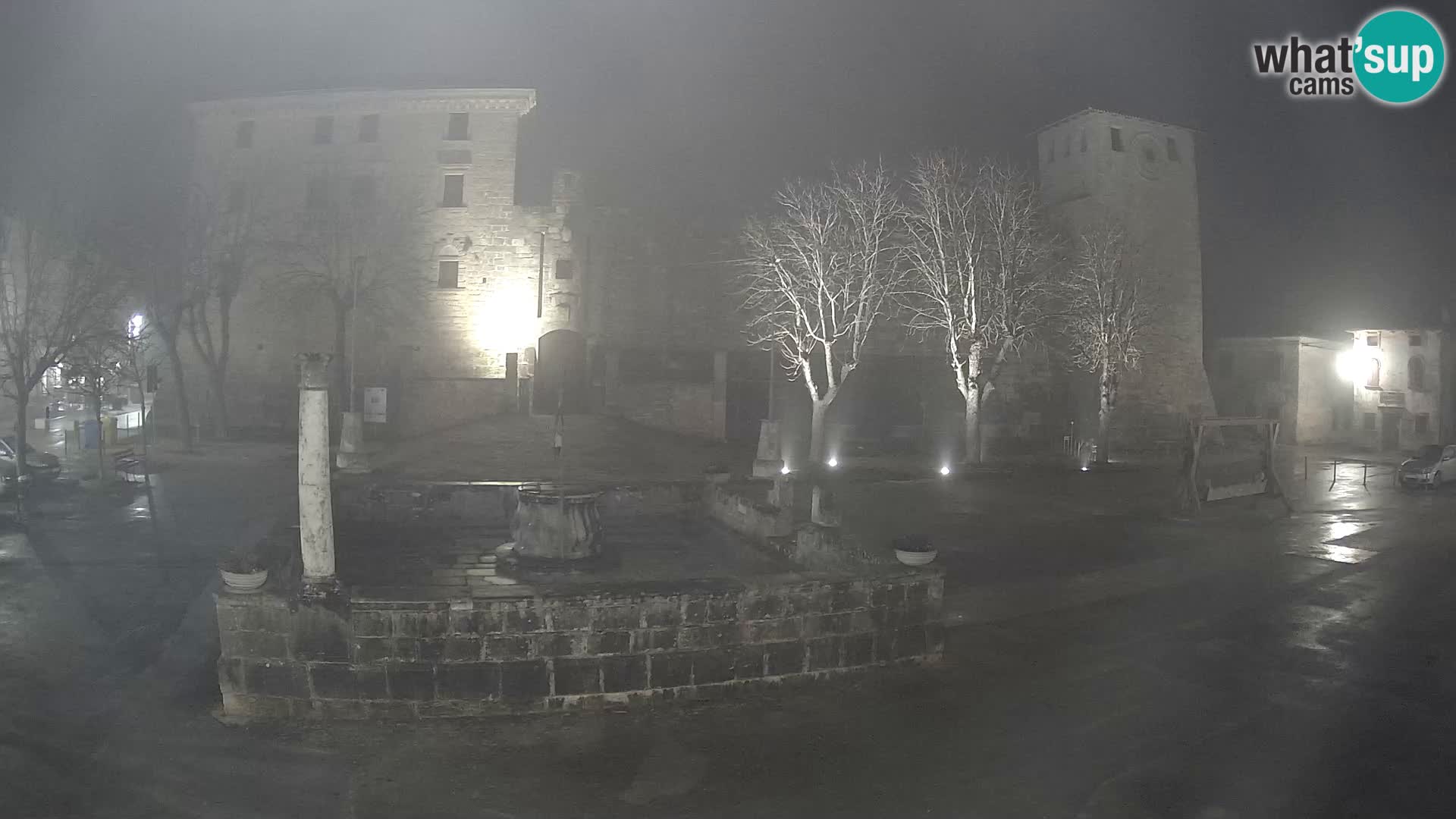 Webcam Svetvinčenat – el castillo y el pozo – Istria – Croacia