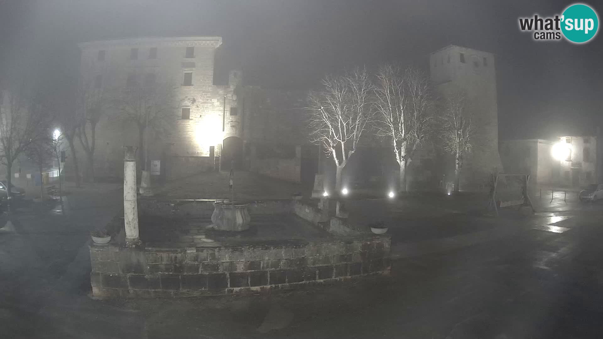 Webcam Svetvinčenat – the Castle and well – Istria – Croatia