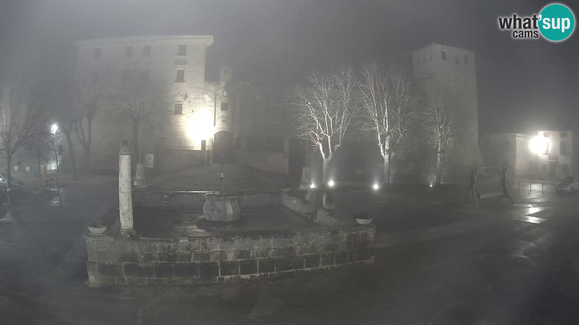 Webcam Svetvinčenat – el castillo y el pozo – Istria – Croacia