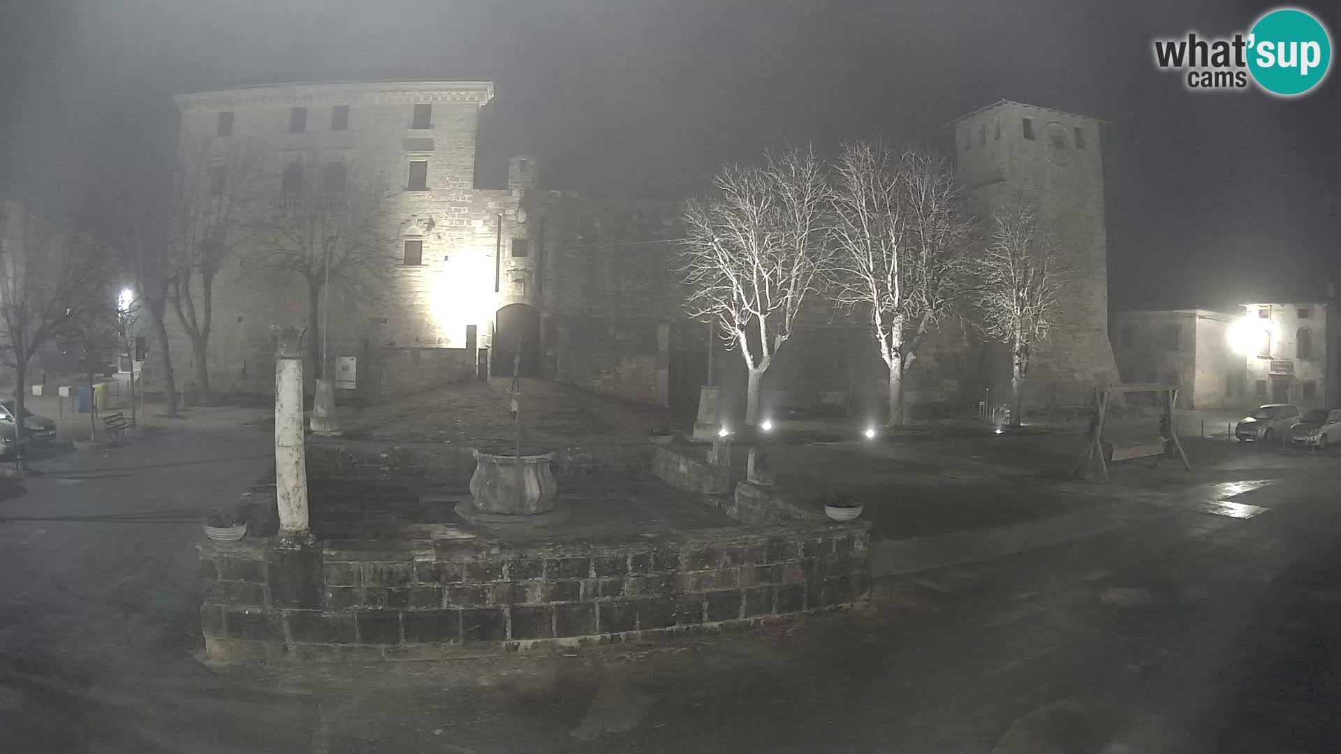 Webcam Svetvinčenat – the Castle and well – Istria – Croatia