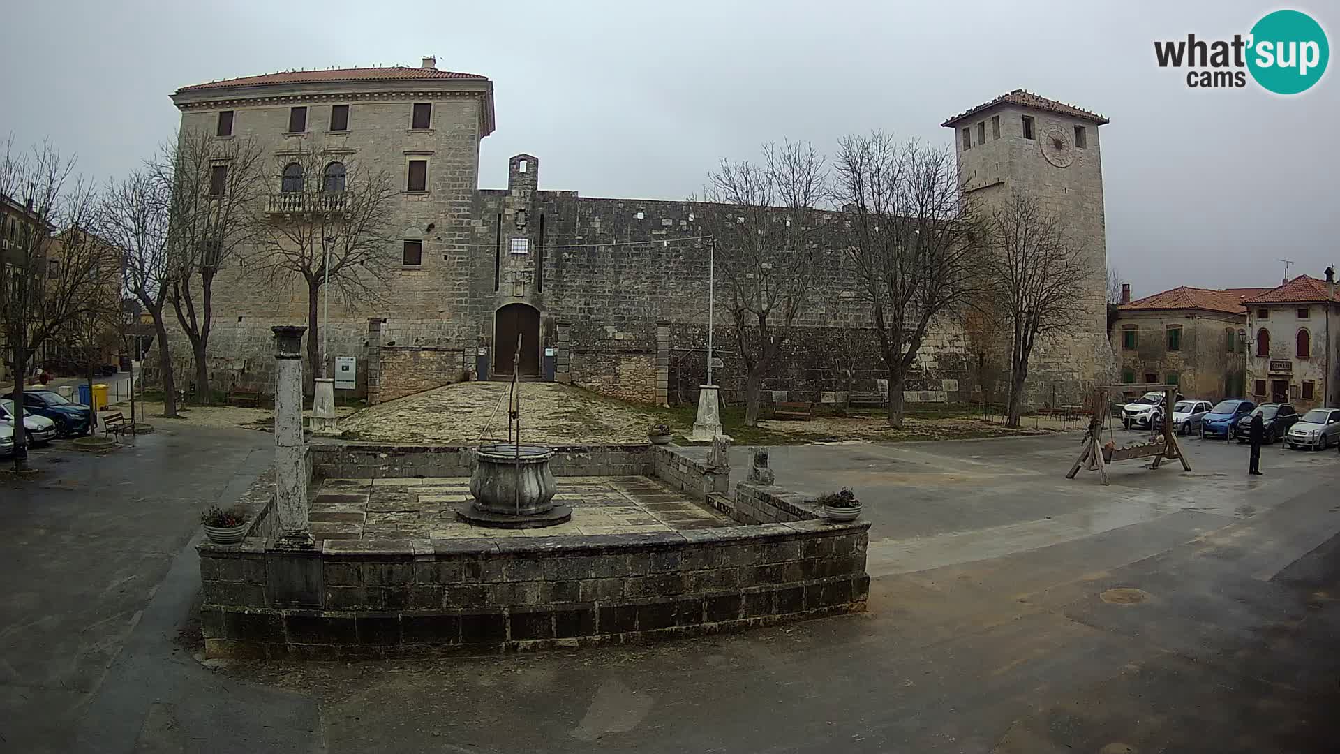 Webcam Svetvinčenat – el castillo y el pozo – Istria – Croacia