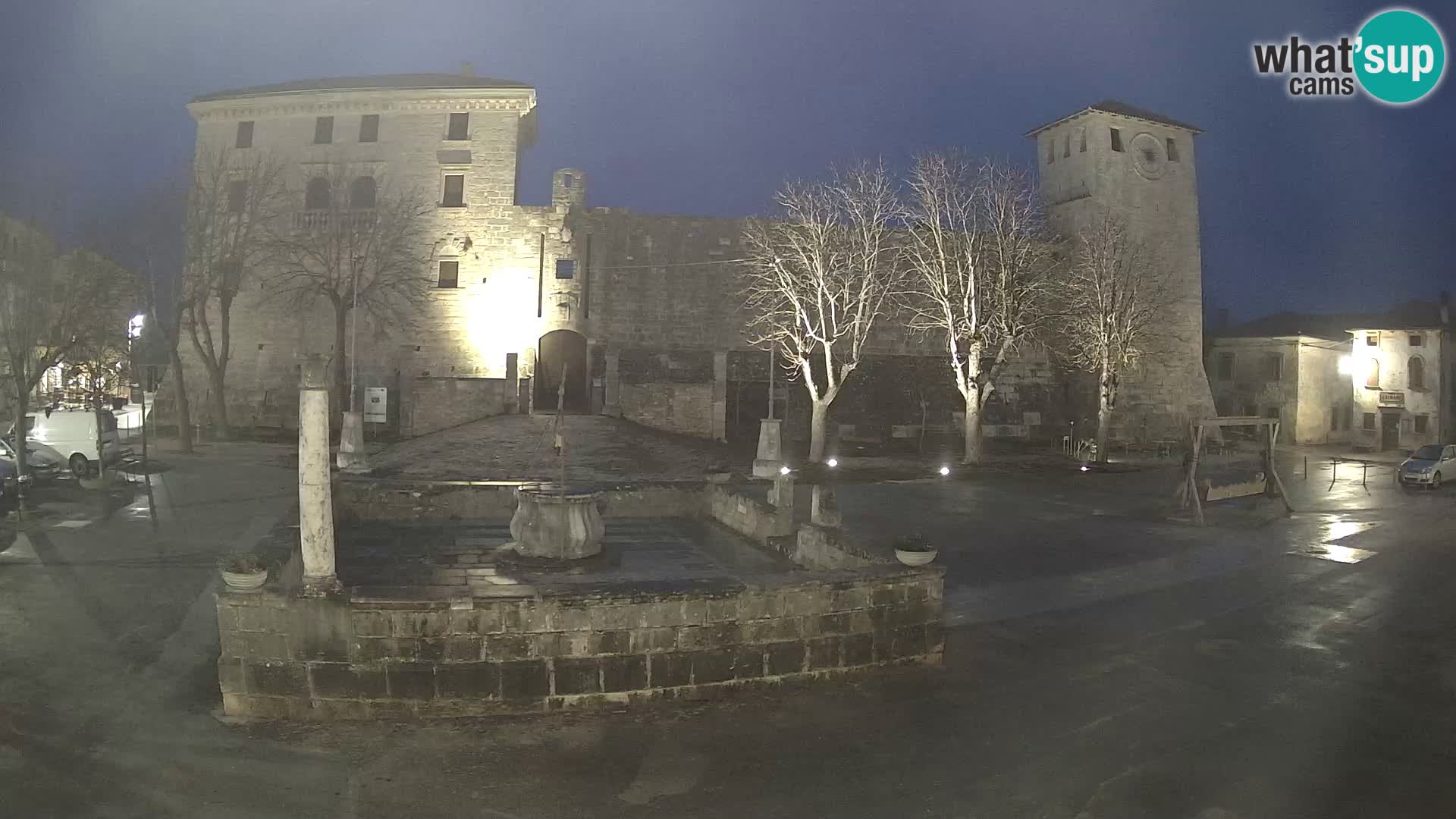 Webcam Svetvinčenat – the Castle and well – Istria – Croatia