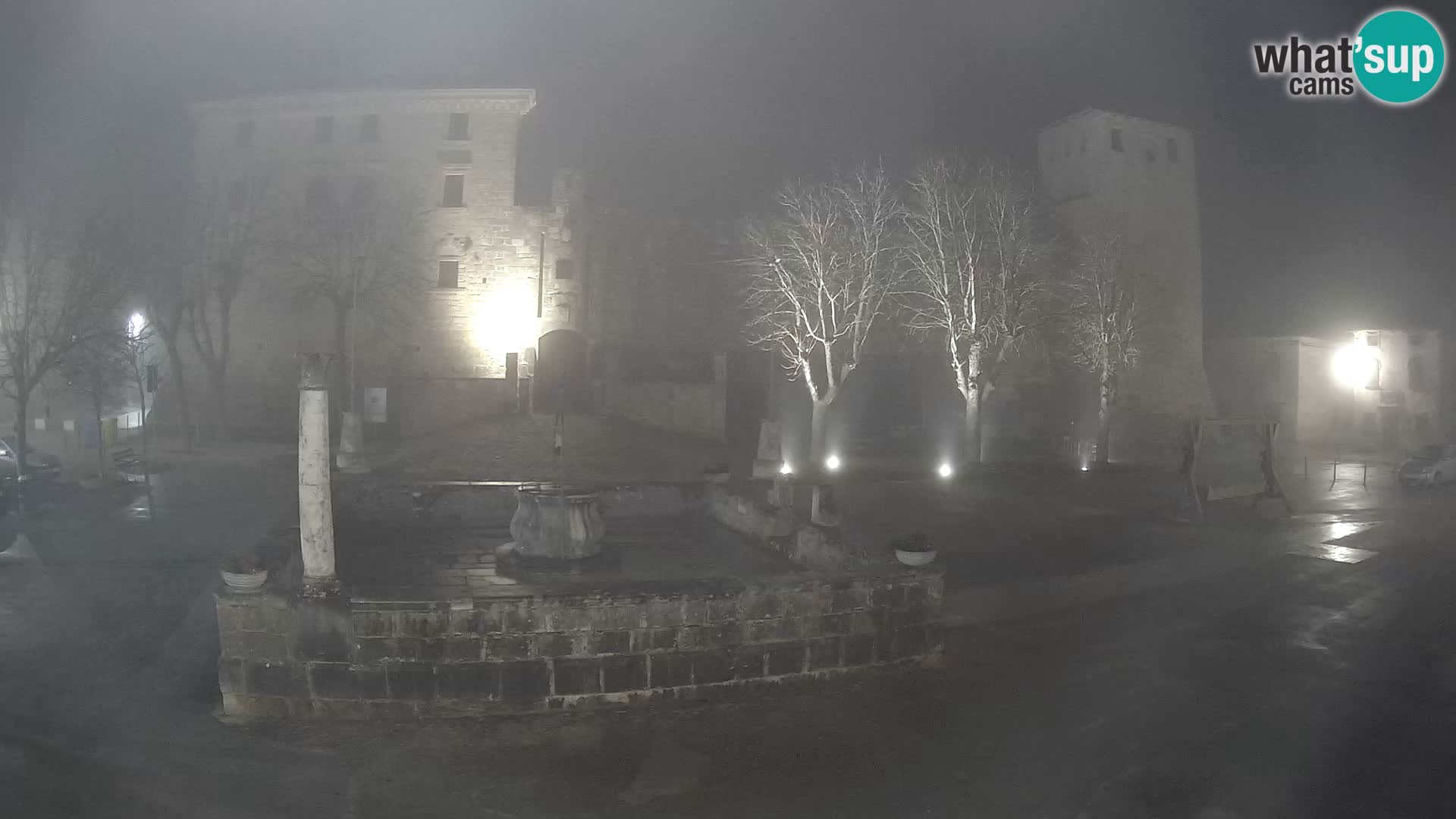 Webcam Svetvinčenat – the Castle and well – Istria – Croatia