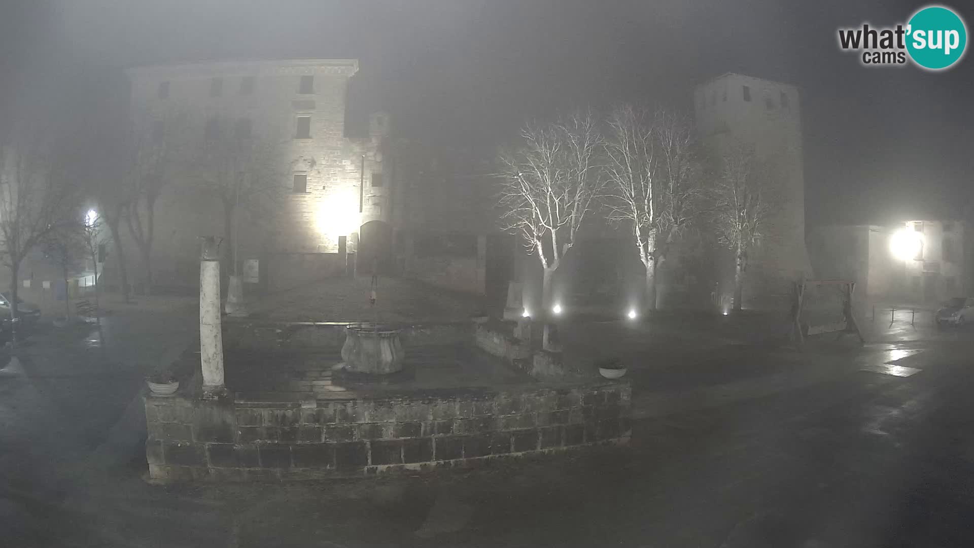 Webcam Svetvinčenat (Sanvincenti) – il castello e il pozzo – Istria – Croazia