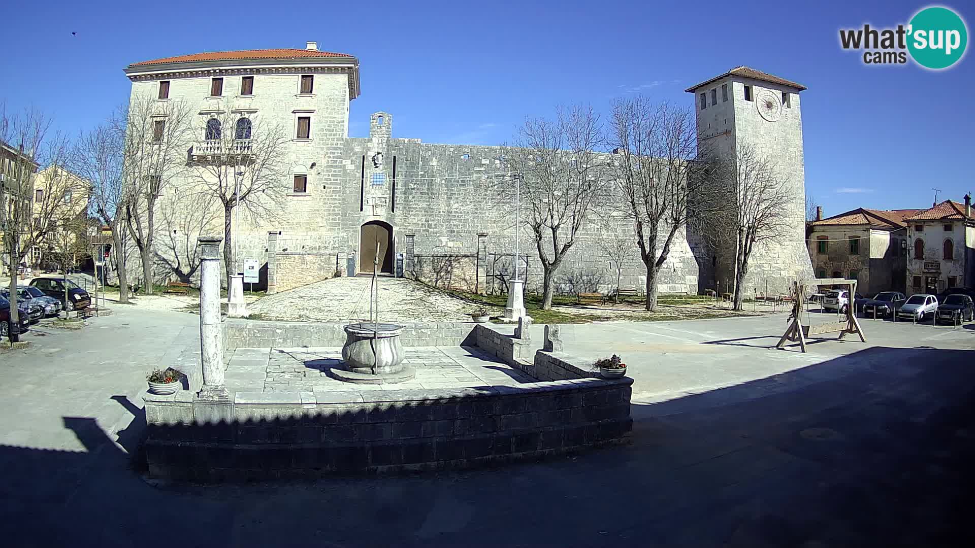 Webcam Svetvinčenat – the Castle and well – Istria – Croatia