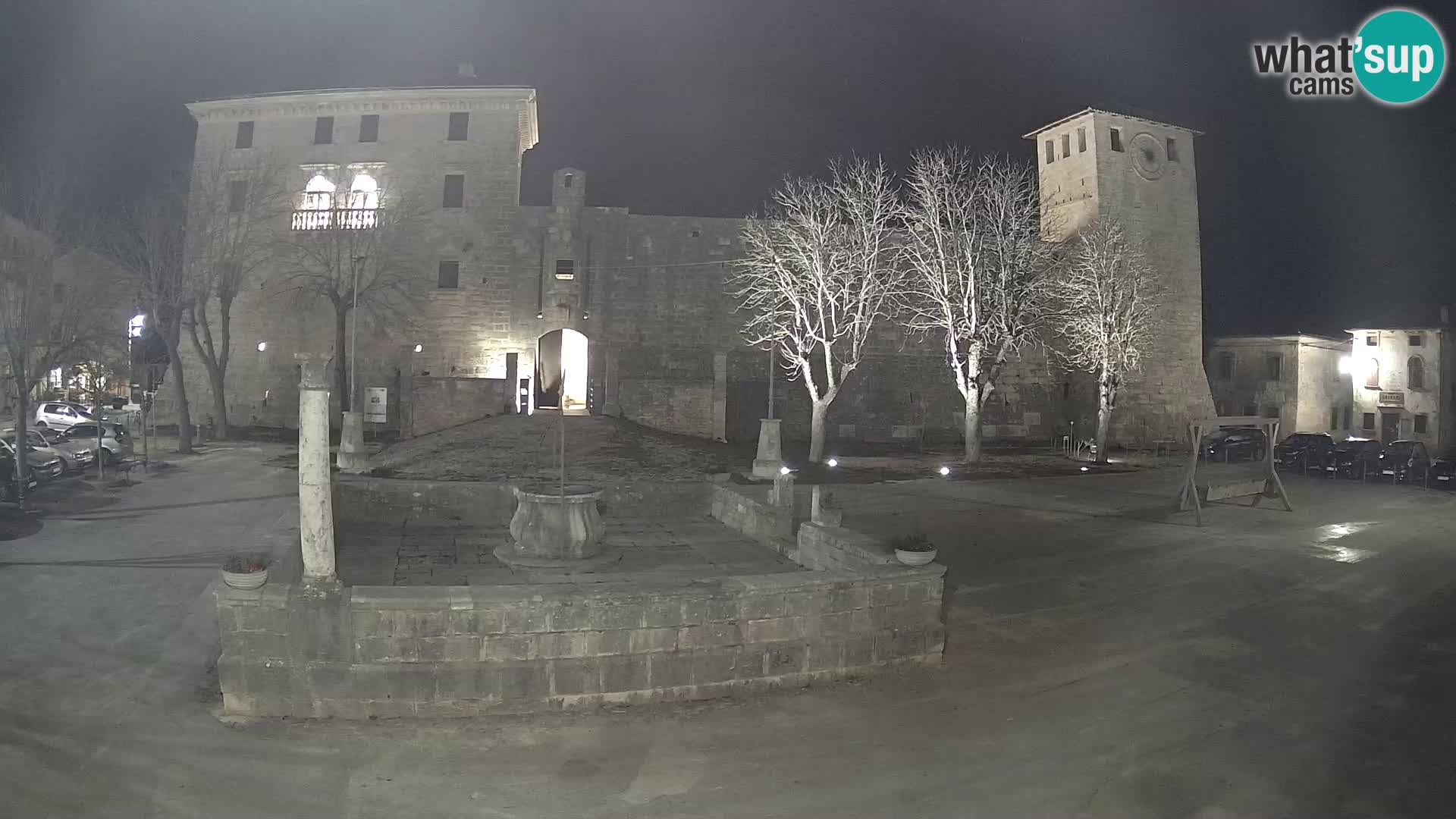 Webcam Svetvinčenat – el castillo y el pozo – Istria – Croacia