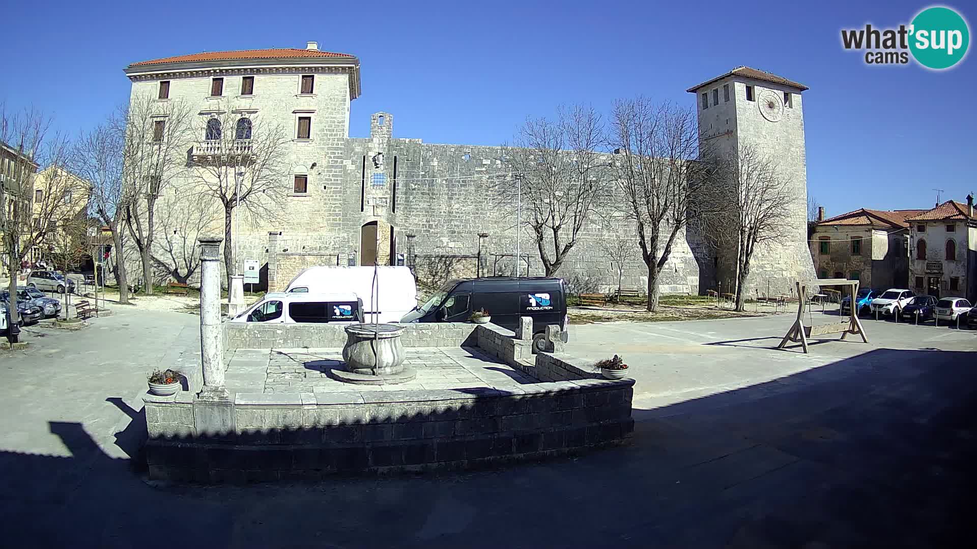 Webcam Svetvinčenat – the Castle and well – Istria – Croatia