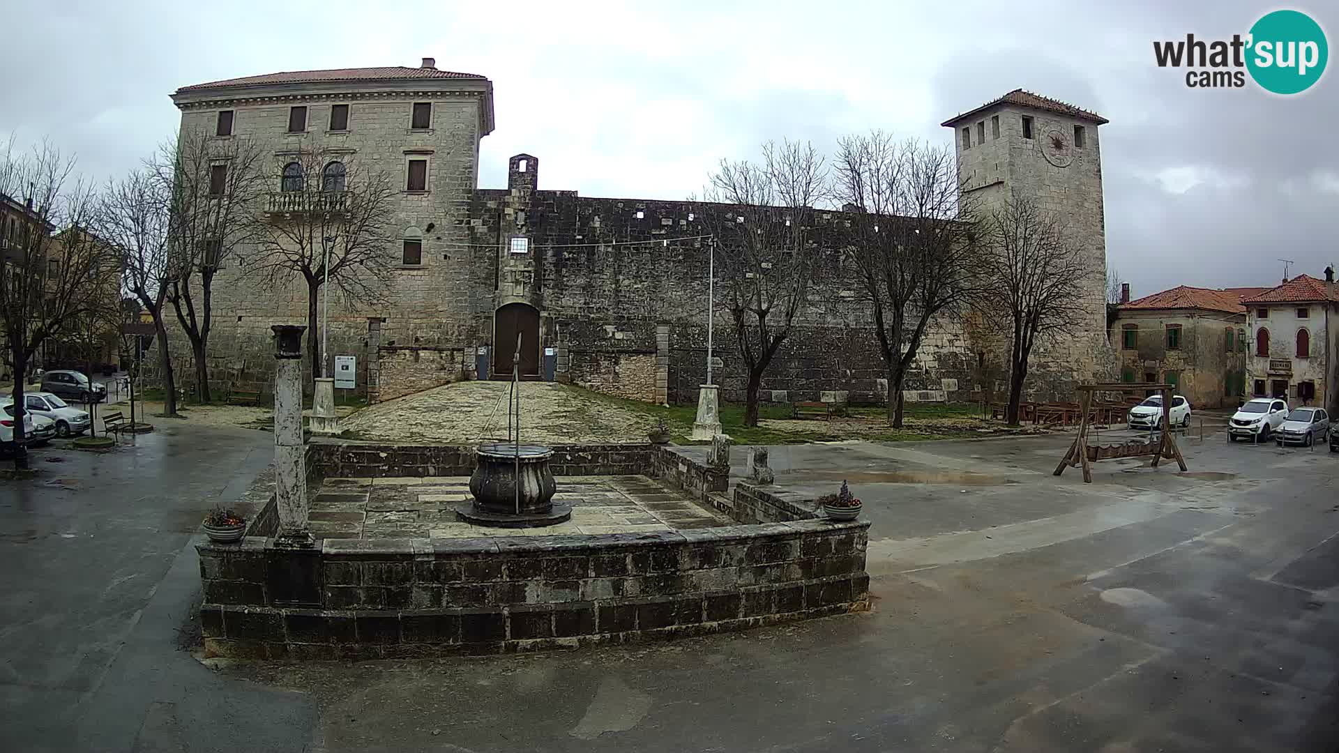 Webcam Svetvinčenat – the Castle and well – Istria – Croatia