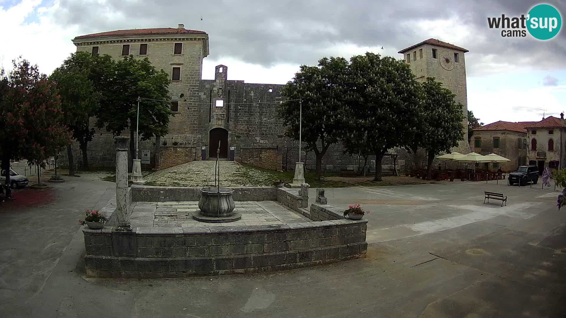 Webcam Svetvinčenat – the Castle and well – Istria – Croatia