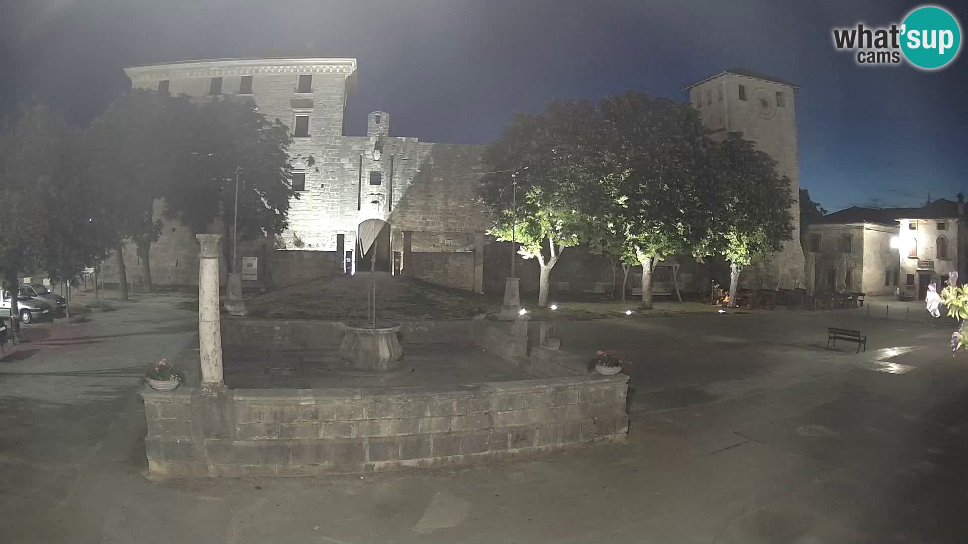 Webcam Svetvinčenat – the Castle and well – Istria – Croatia