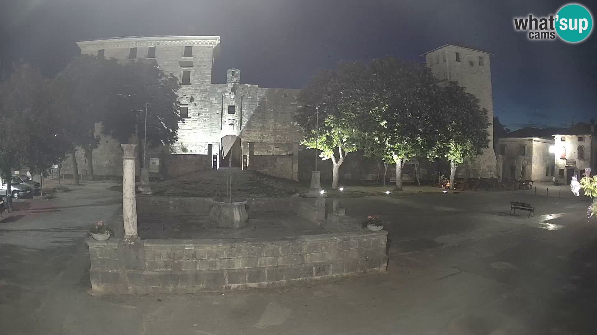 Webcam Svetvinčenat – the Castle and well – Istria – Croatia