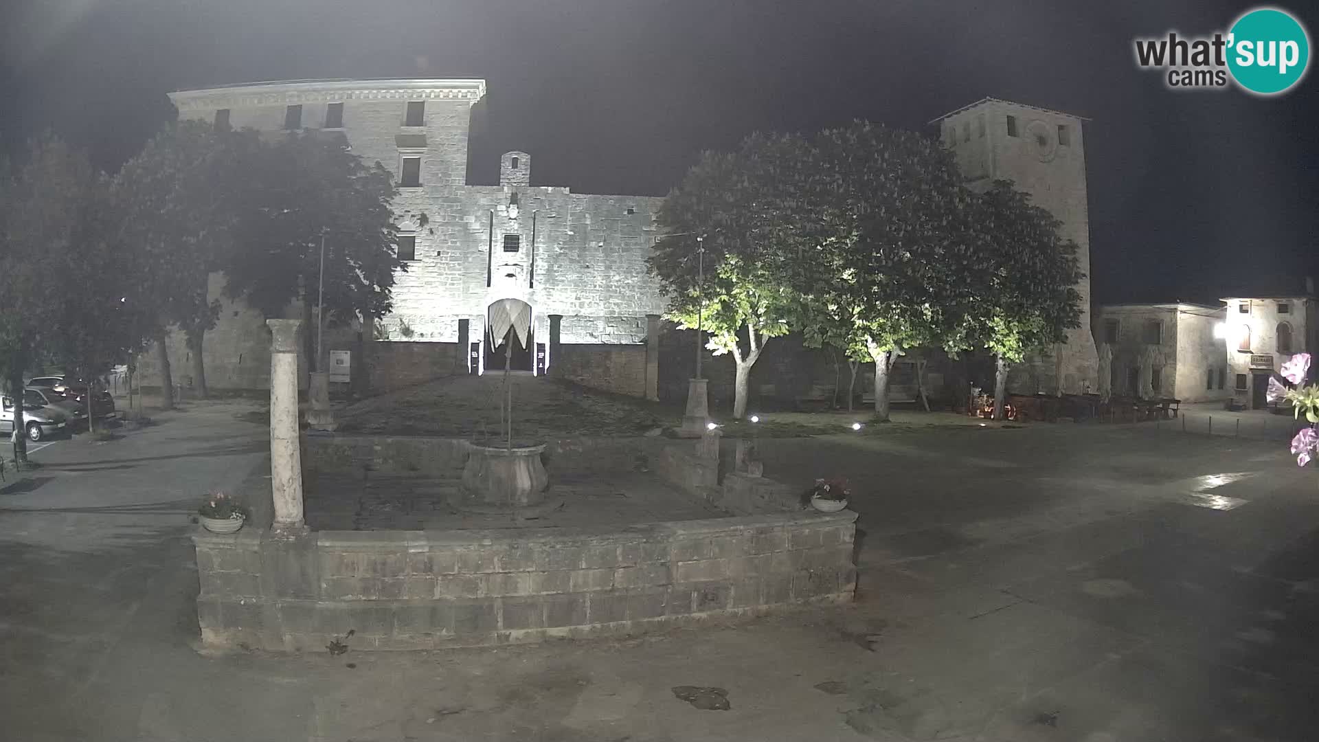 Webcam Svetvinčenat – the Castle and well – Istria – Croatia