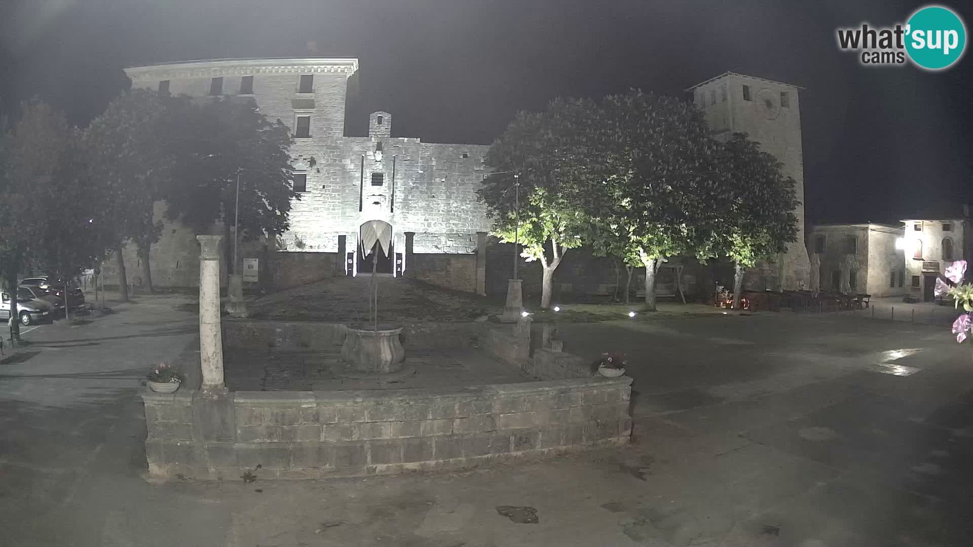 Webcam Svetvinčenat – the Castle and well – Istria – Croatia