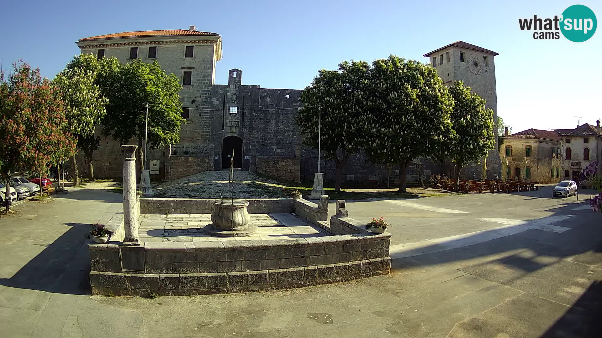 Web kamera Svetvinčenat – Dvorac i zdenac – Istra – Hrvatska
