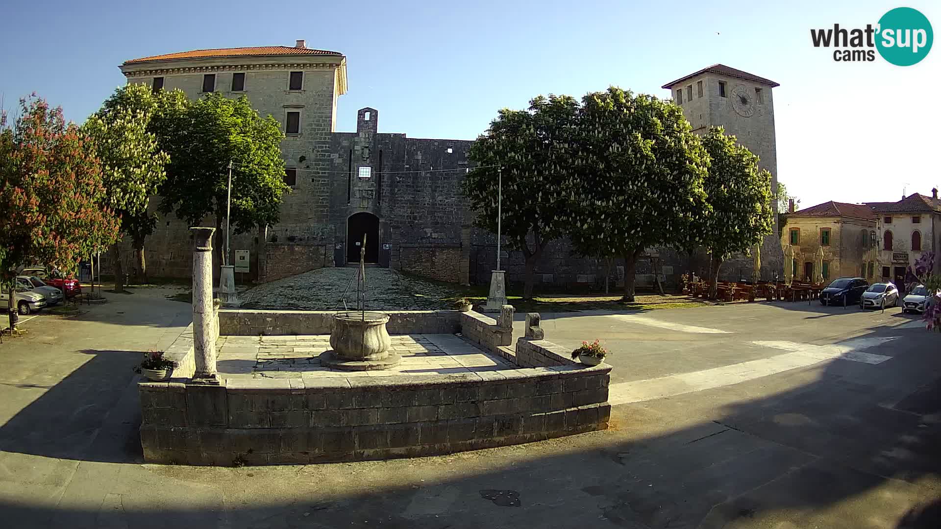 Webcam Svetvinčenat – the Castle and well – Istria – Croatia