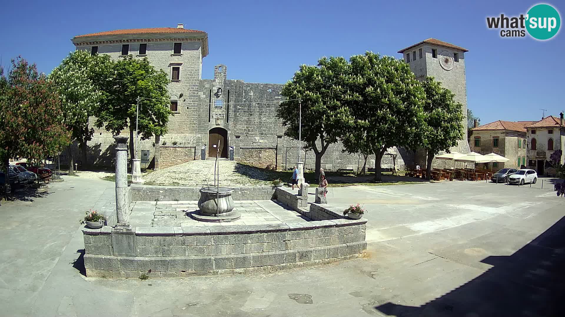 Webcam Svetvinčenat – the Castle and well – Istria – Croatia
