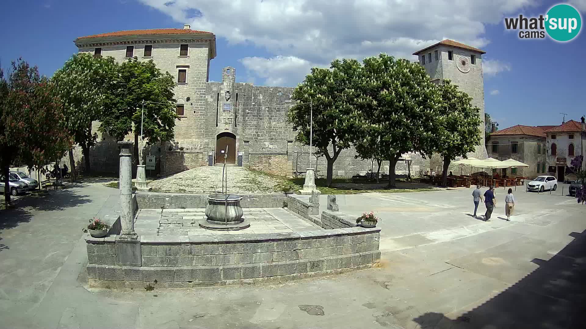 Web kamera Svetvinčenat – Dvorac i zdenac – Istra – Hrvatska