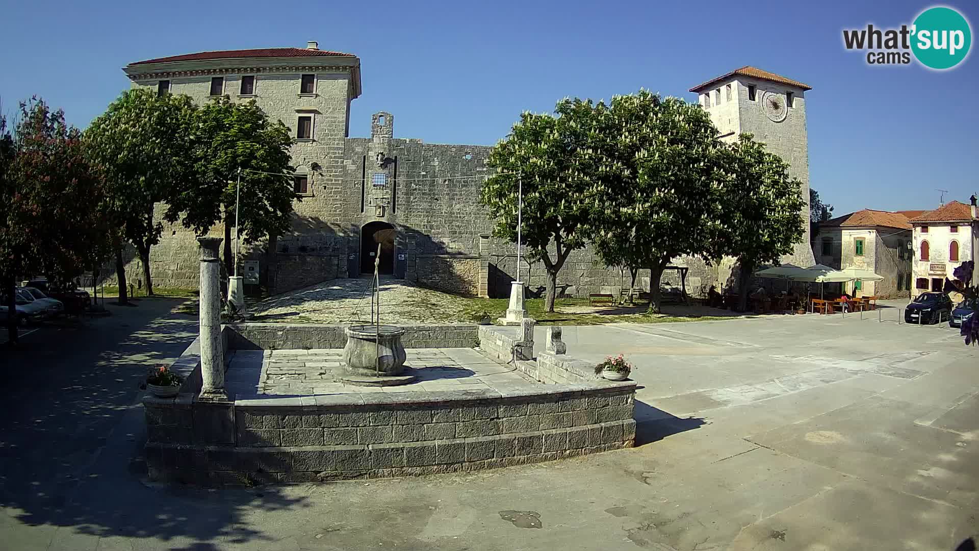 Webcam Svetvinčenat – the Castle and well – Istria – Croatia