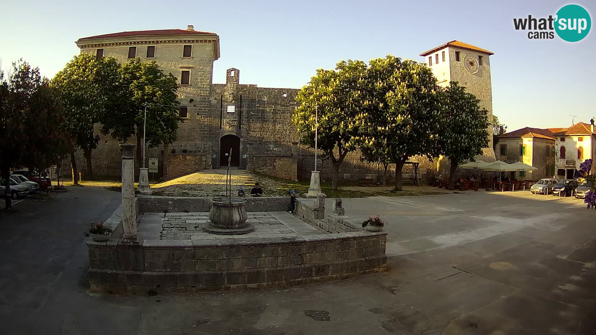 Webcam Svetvinčenat – el castillo y el pozo – Istria – Croacia