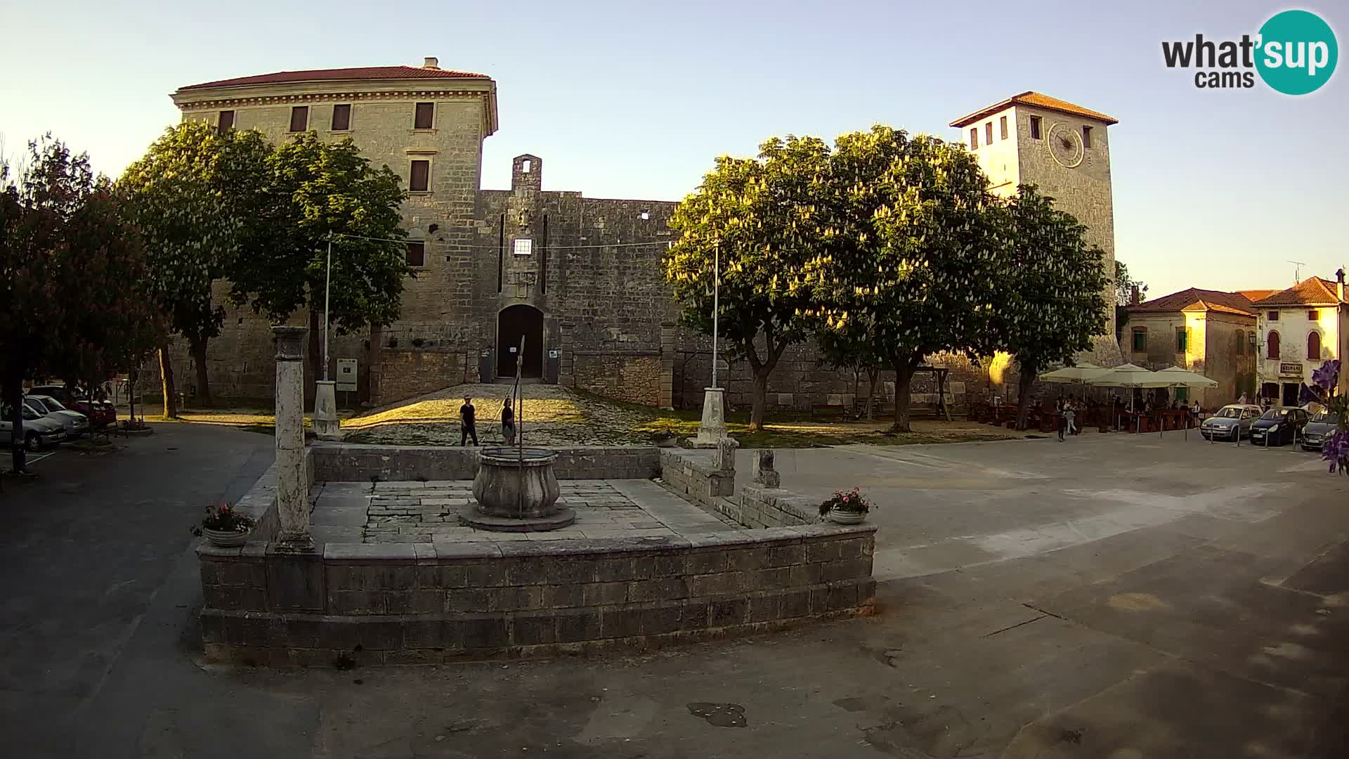 Webcam Svetvinčenat – the Castle and well – Istria – Croatia