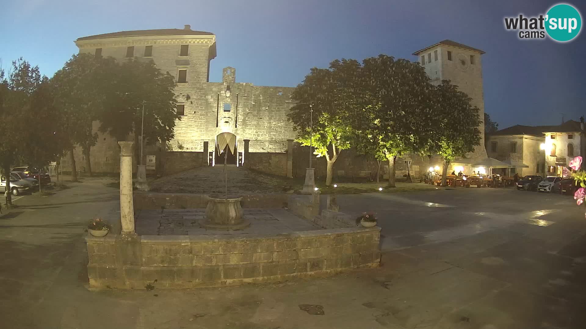 Webcam Svetvinčenat – el castillo y el pozo – Istria – Croacia