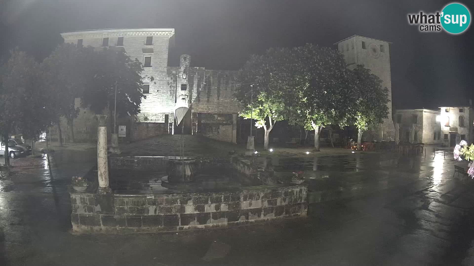 Web kamera Svetvinčenat – Dvorac i zdenac – Istra – Hrvatska
