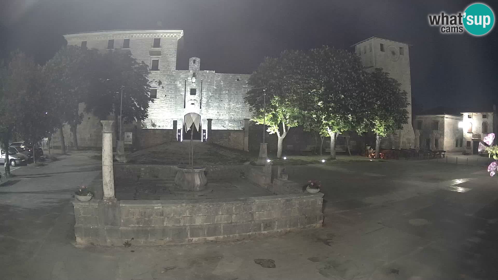 Webcam Svetvinčenat – the Castle and well – Istria – Croatia