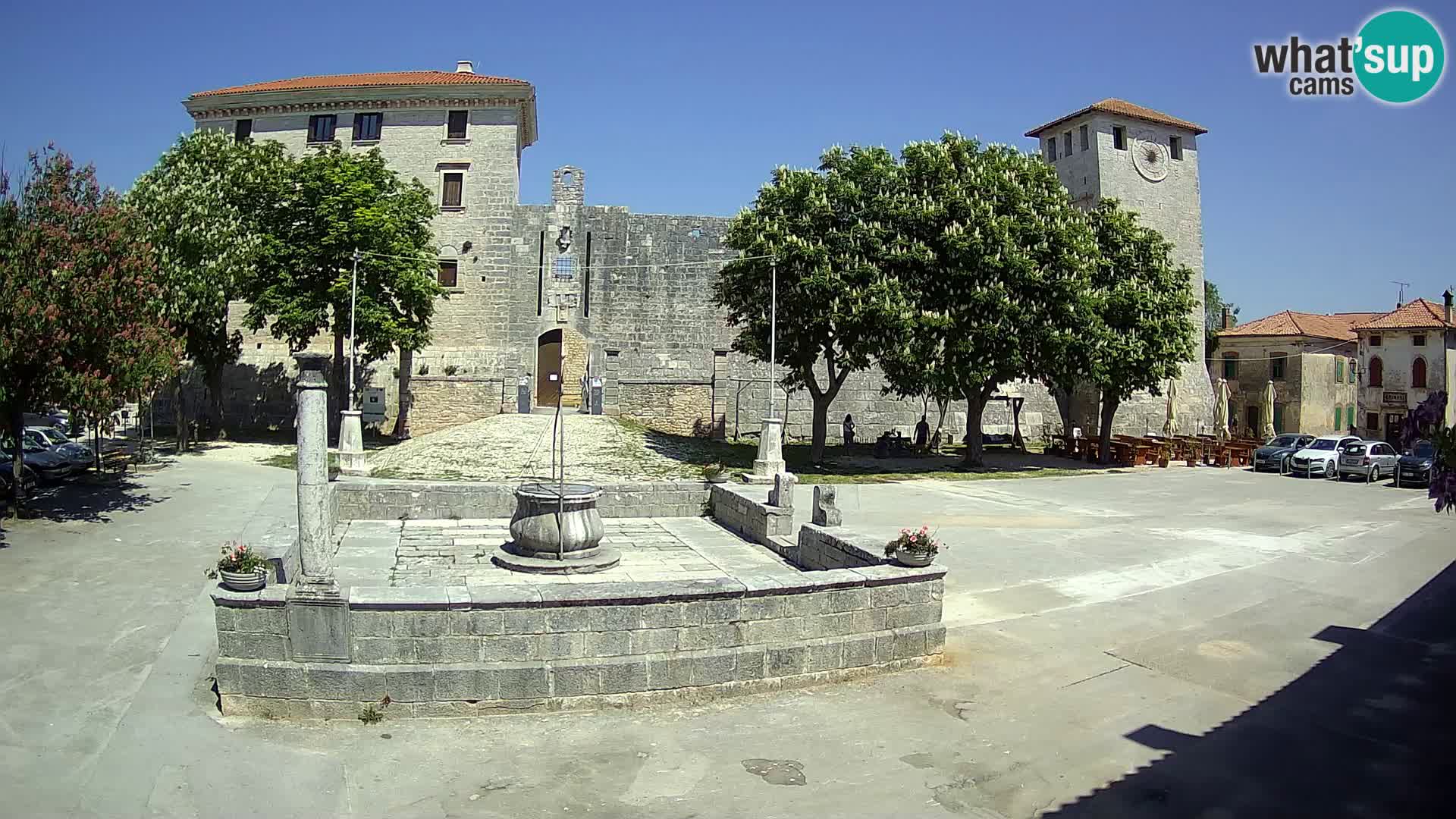 Web kamera Svetvinčenat – Dvorac i zdenac – Istra – Hrvatska