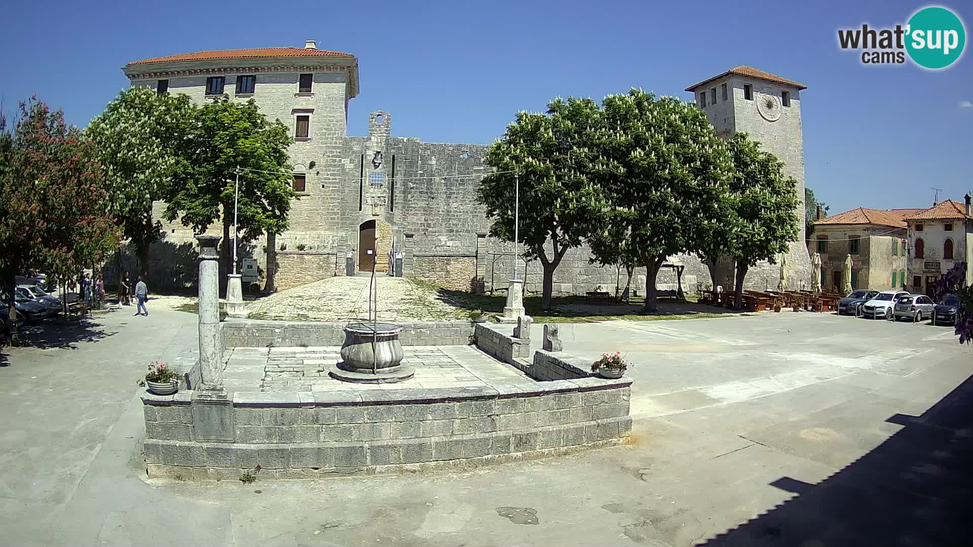 Web kamera Svetvinčenat – Dvorac i zdenac – Istra – Hrvatska