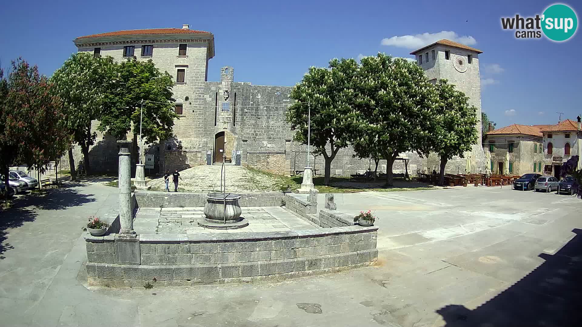 Webcam Svetvinčenat – the Castle and well – Istria – Croatia