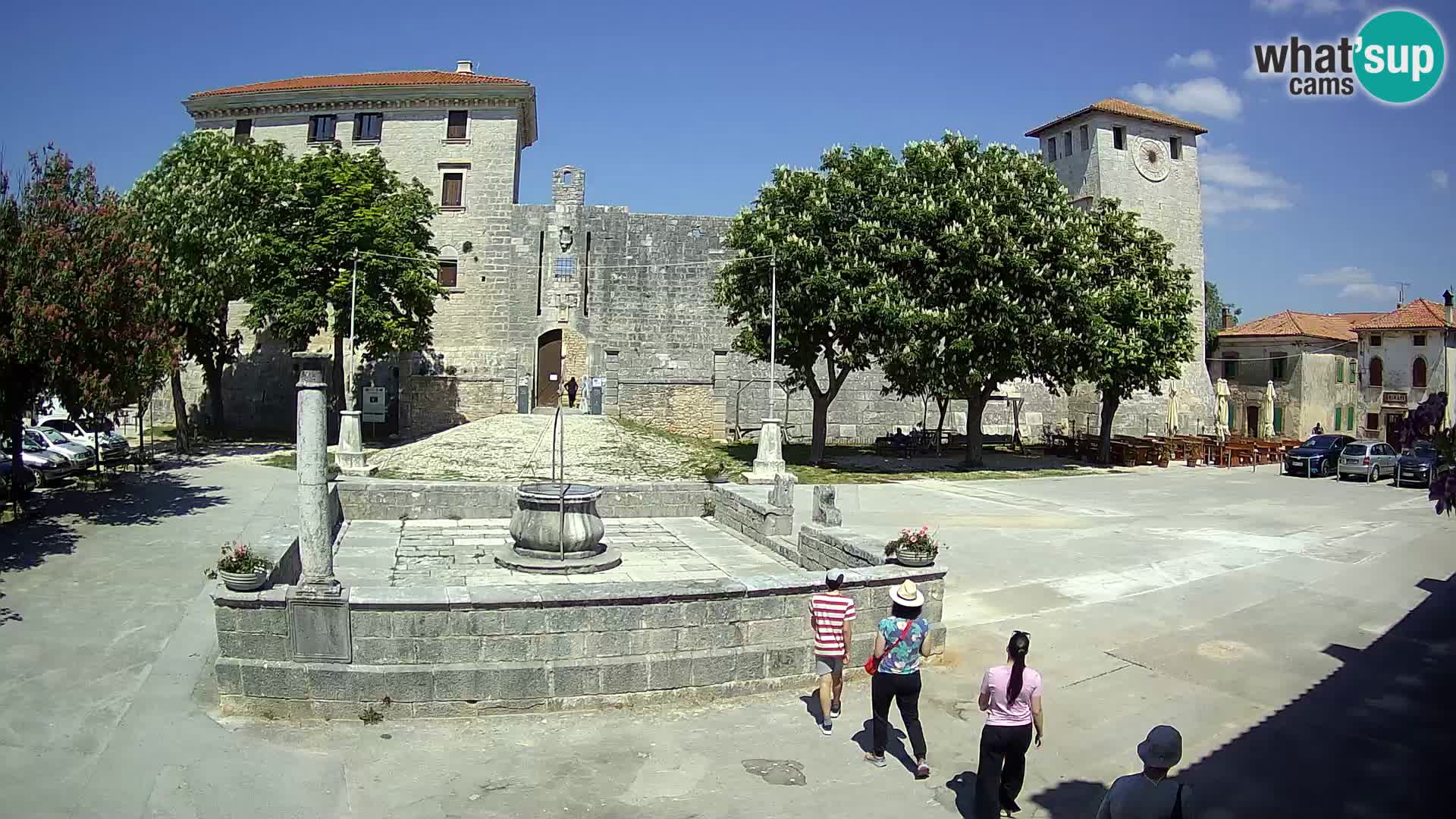 Webcam Svetvinčenat – the Castle and well – Istria – Croatia