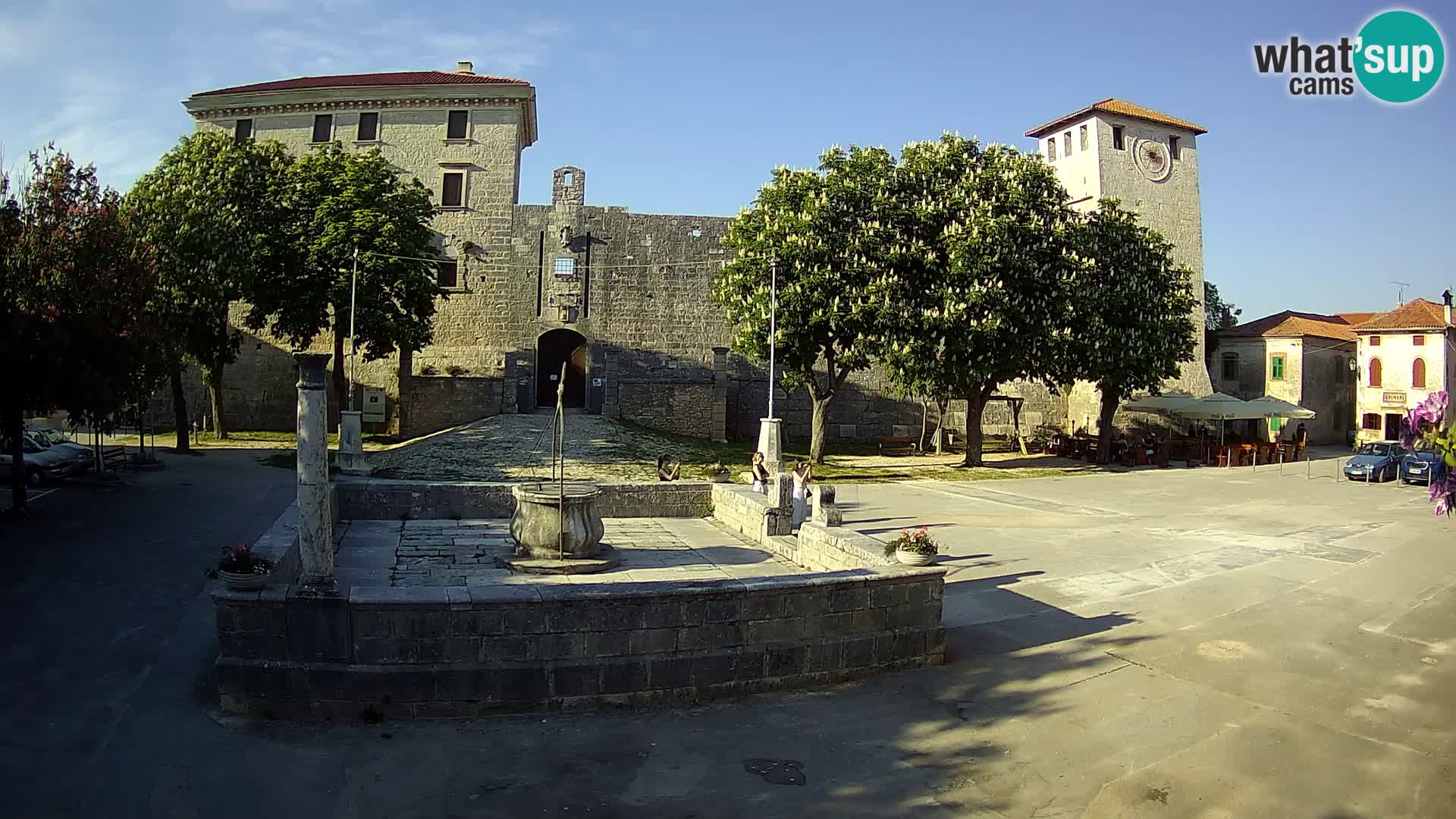 Webcam Svetvinčenat – the Castle and well – Istria – Croatia