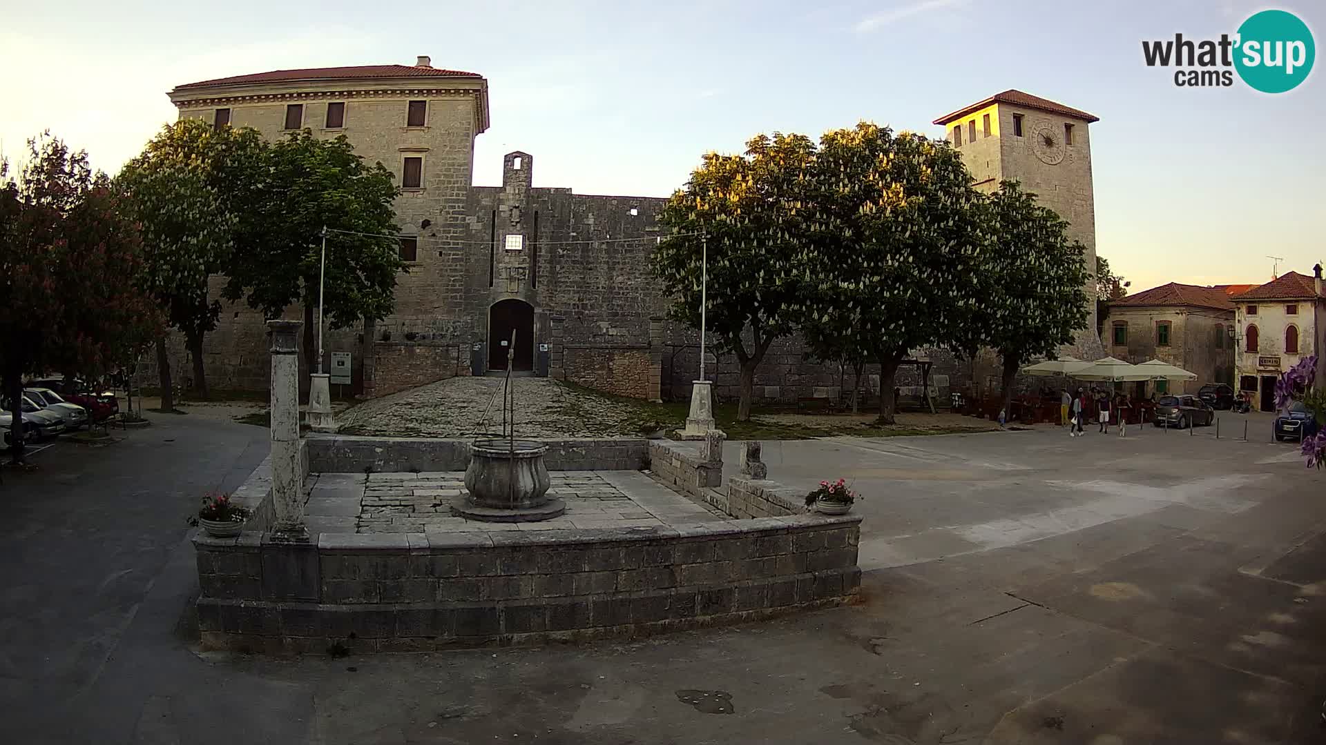 Webcam Svetvinčenat – the Castle and well – Istria – Croatia